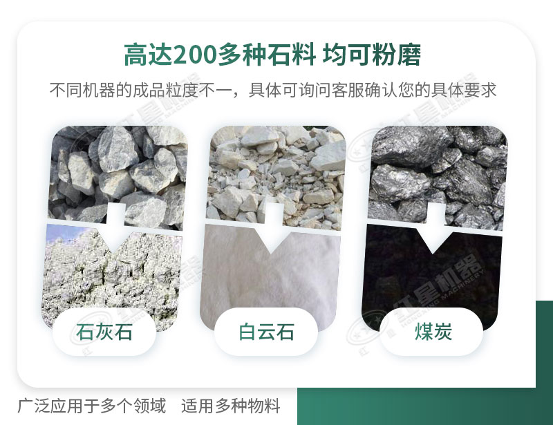 开厂如何选择磨粉机型号？磨粉碎机有哪些型号？