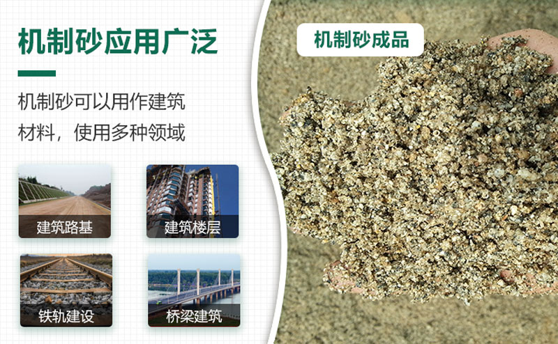 时产量150吨机制砂生产线工艺流程是什么？现场视频分享